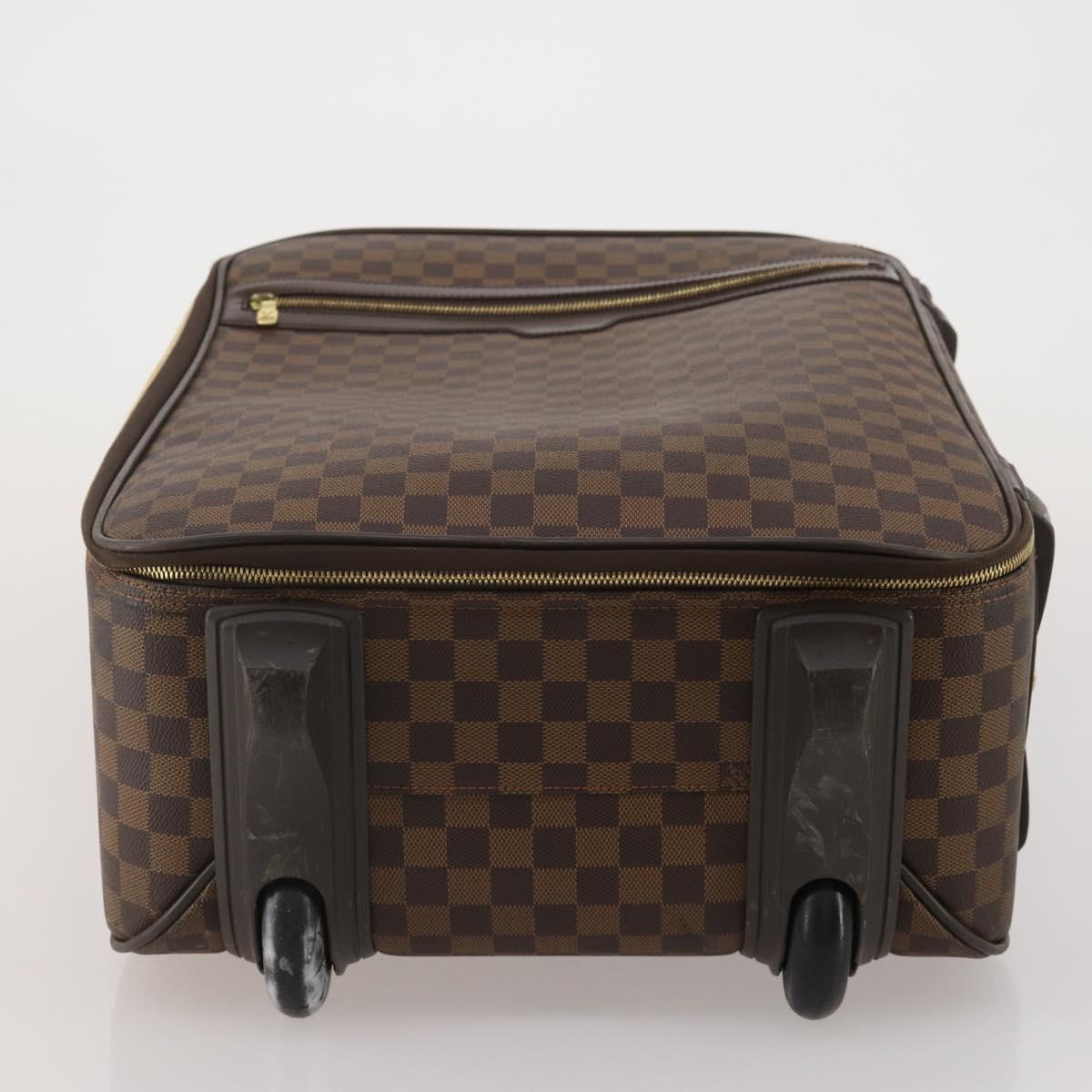 LOUIS VUITTON Damier Ebene Pegas 55 Suitcase N23294 LV Auth 199581A