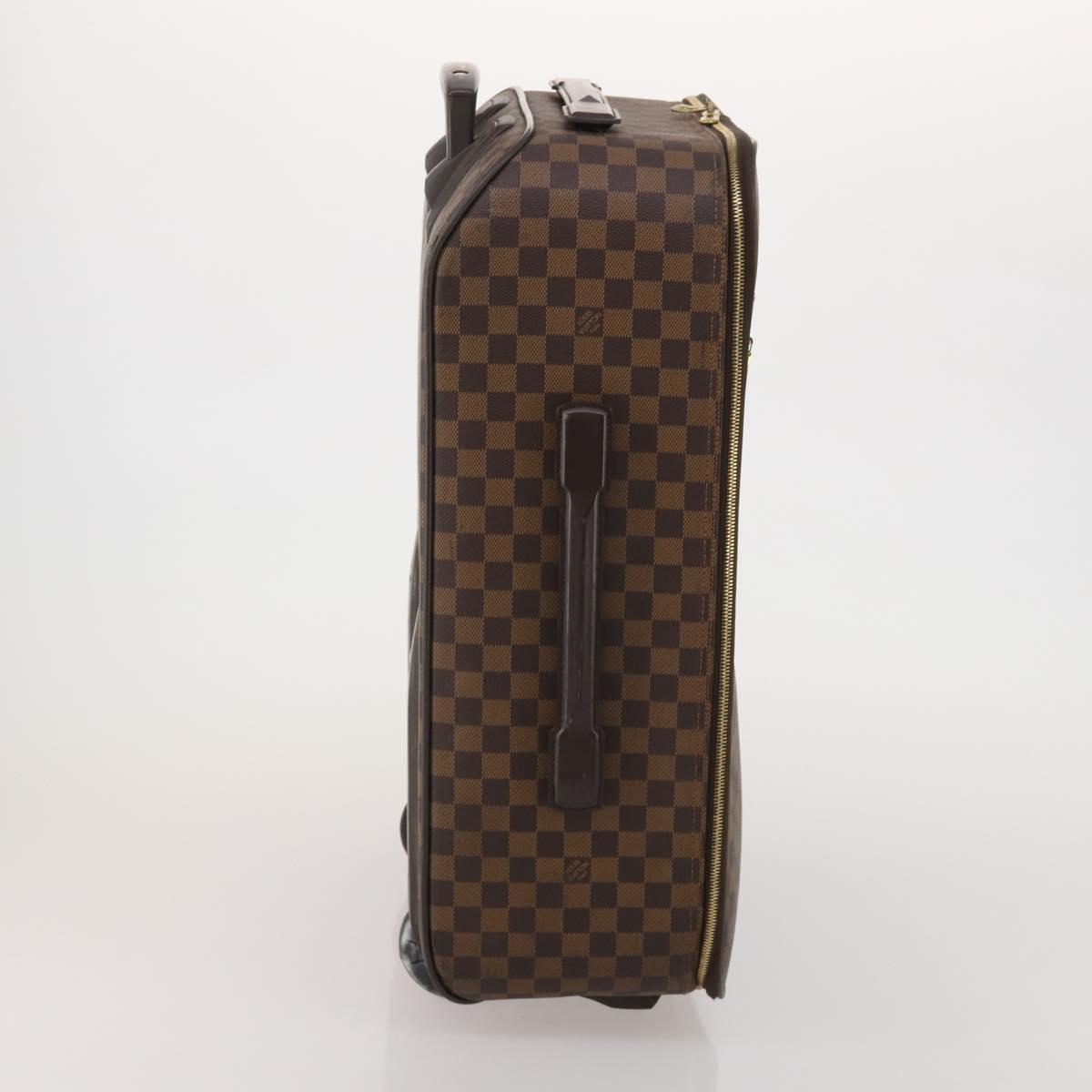 LOUIS VUITTON Damier Ebene Pegas 55 Suitcase N23294 LV Auth 199581A