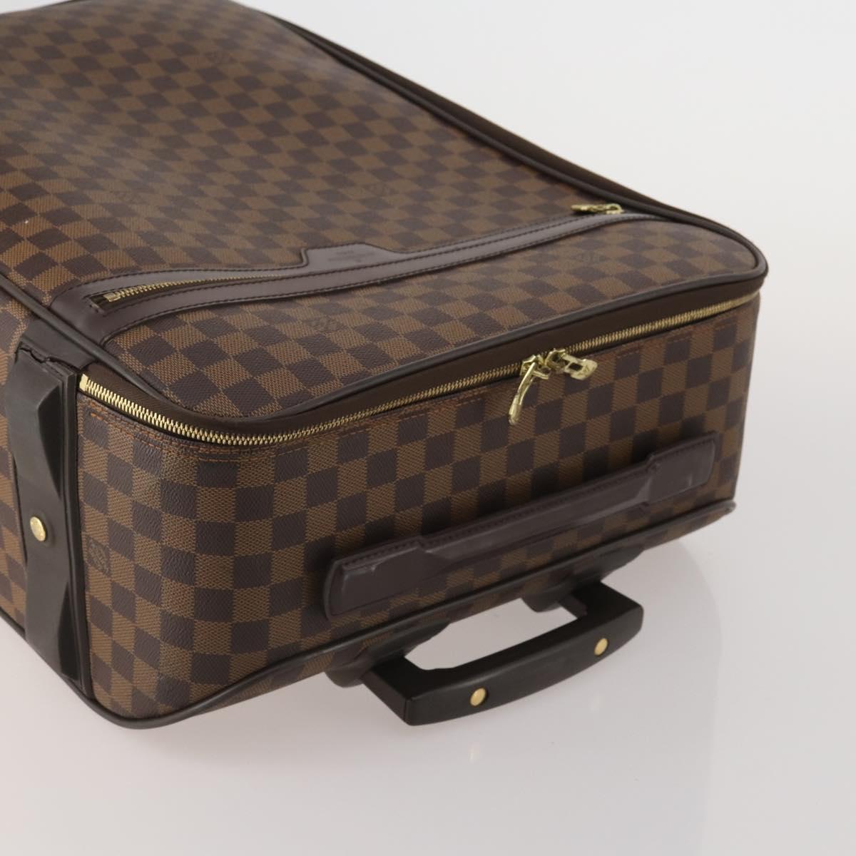 LOUIS VUITTON Damier Ebene Pegas 55 Suitcase N23294 LV Auth 199581A