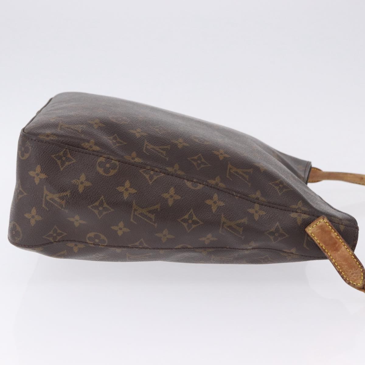 LOUIS VUITTON Monogram Looping GM Shoulder Bag M51145 LV Auth 199613
