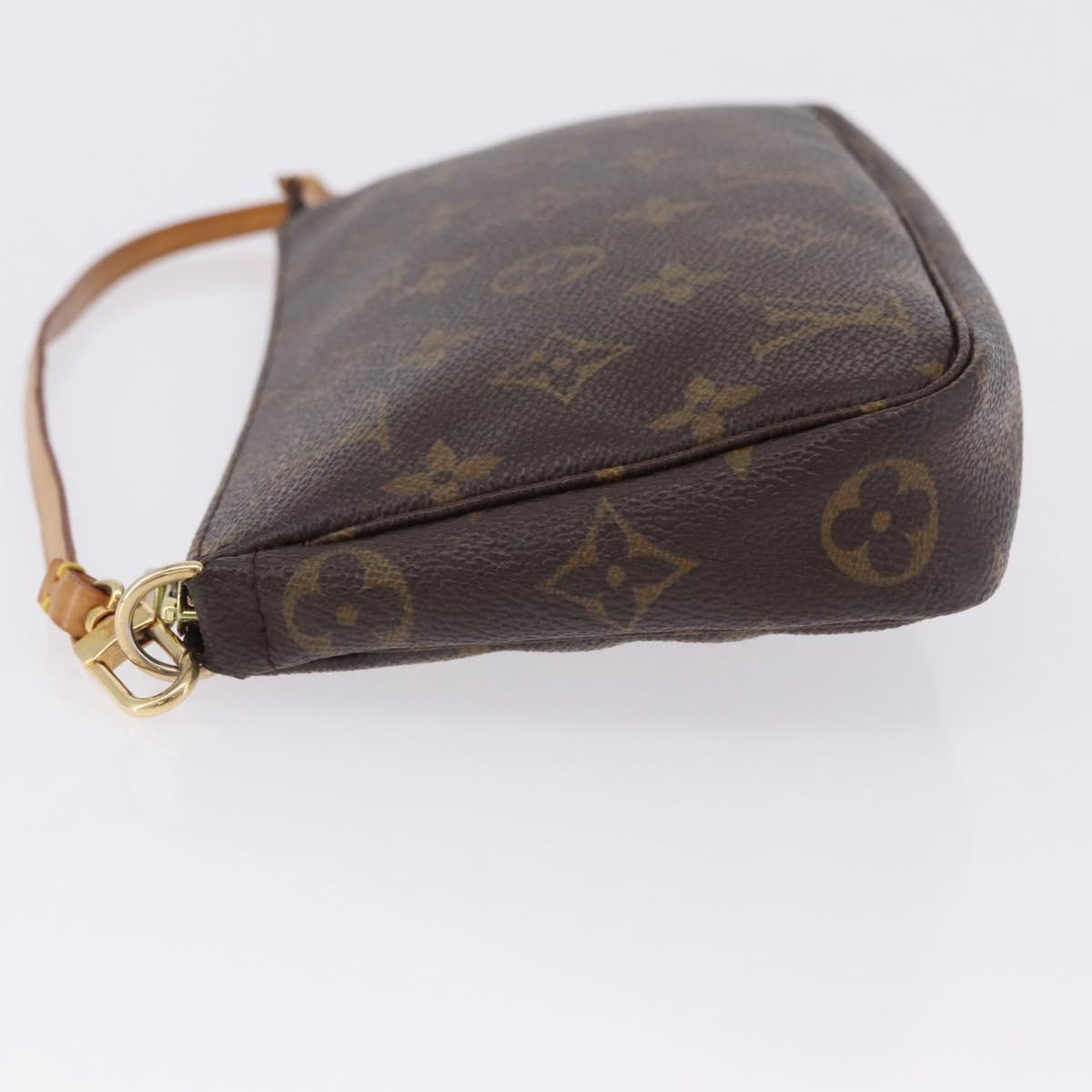 LOUIS VUITTON Monogram Pochette Accessoires Pouch M51980 LV Auth 199614V