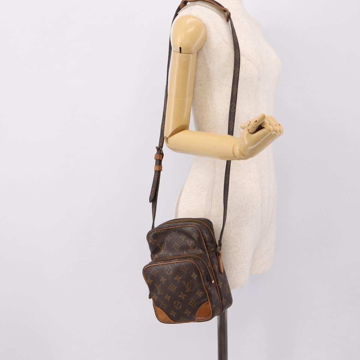 LOUIS VUITTON Monogram Amazon Shoulder Bag M45236 LV Auth 199622