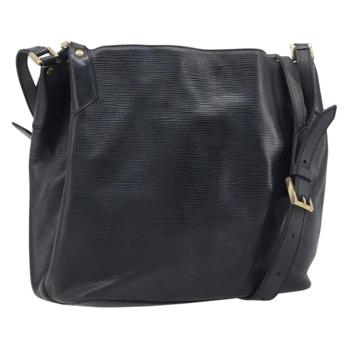LOUIS VUITTON Epi Mandala MM Shoulder Bag Black M58892 LV Auth 199627