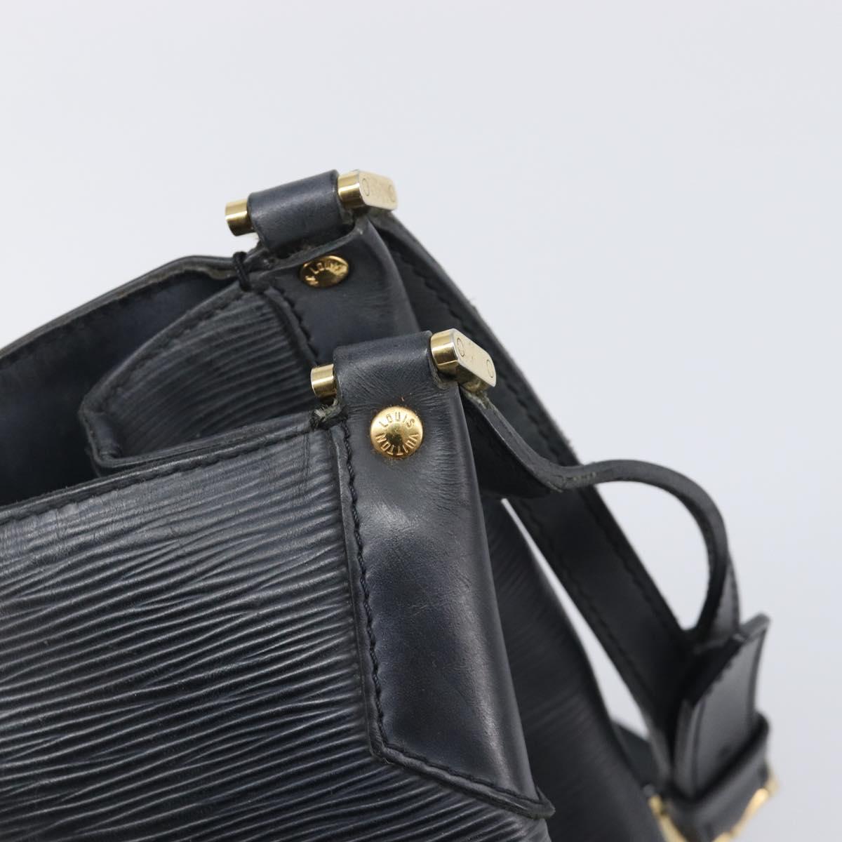 LOUIS VUITTON Epi Mandala MM Shoulder Bag Black M58892 LV Auth 199627