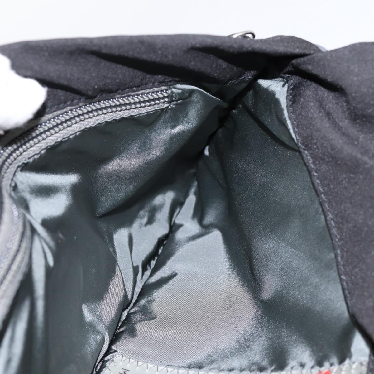 PRADA PRADA Sports Shoulder Bag Nylon Black Auth 199659A