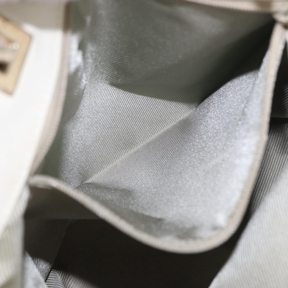 GUCCI GG Canvas Tote Bag Light Blue Gold 002 1099 Auth 199663