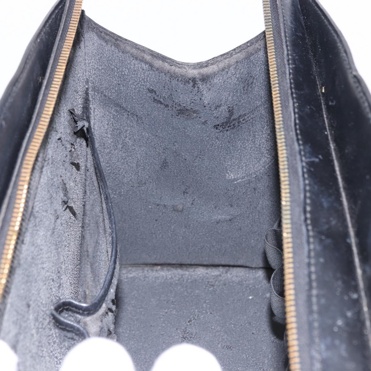 LOUIS VUITTON Epi Riviera Hand Bag Black M48182 LV Auth 199665