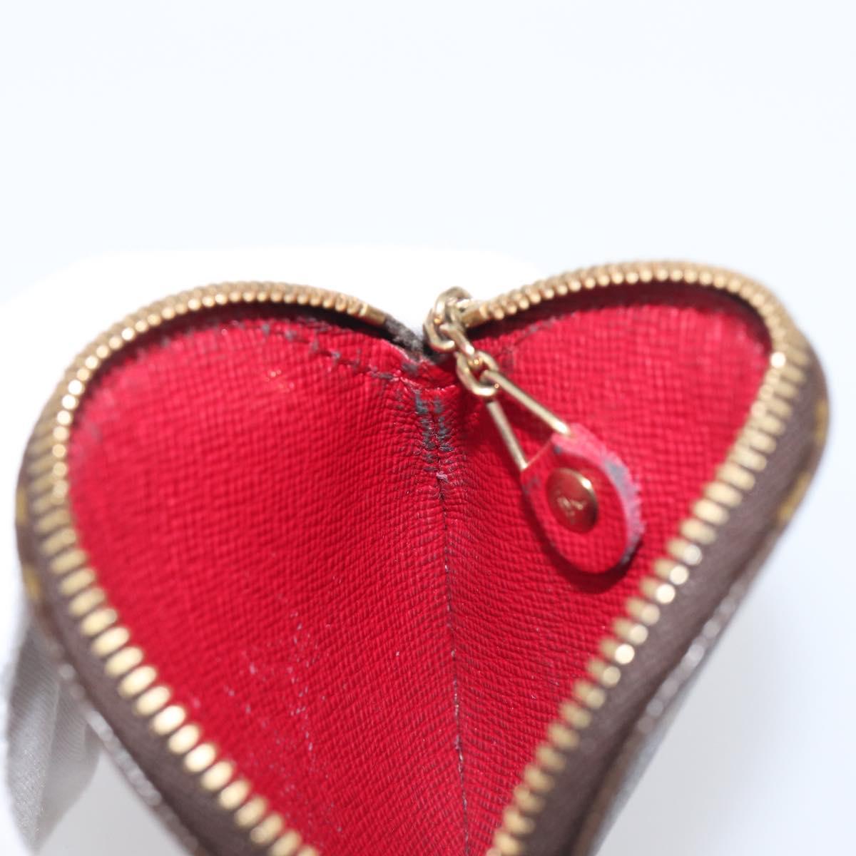 LOUIS VUITTON Monogram Cherry Porte Monnaie Ron Coin Purse M95043 Auth 199691V