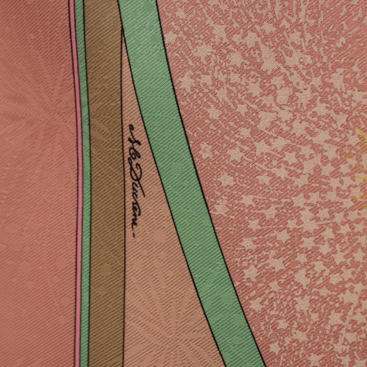 HERMES Carre 90 Scarf Silk Pink Auth 199729M