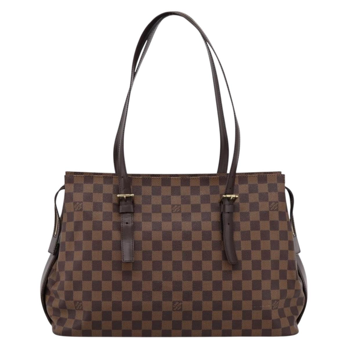 LOUIS VUITTON Damier Ebene Chelsea Tote Bag N51119 LV Auth 199800A