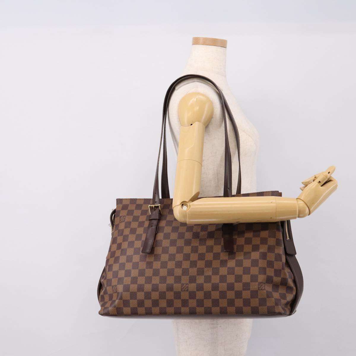 LOUIS VUITTON Damier Ebene Chelsea Tote Bag N51119 LV Auth 199800A