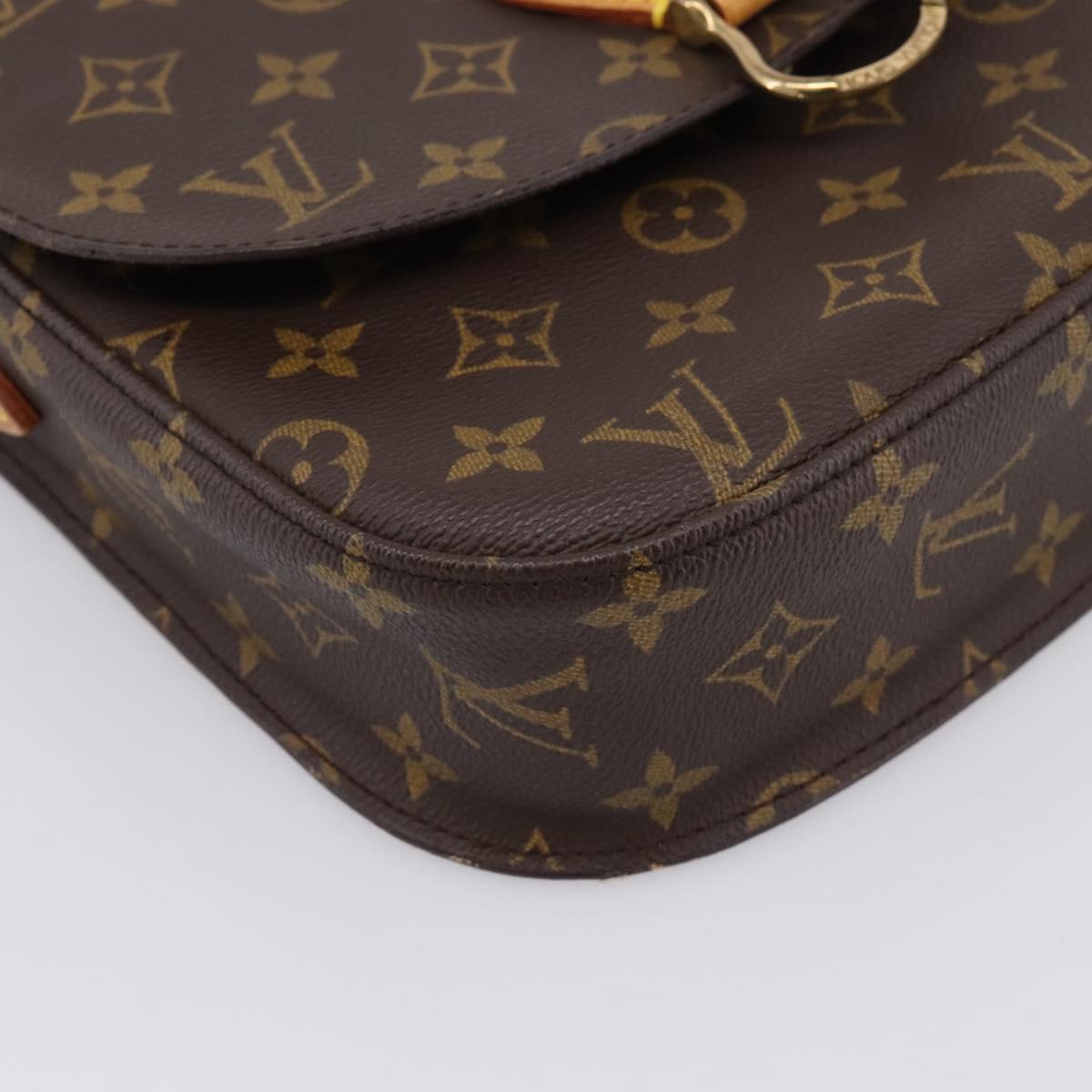 LOUIS VUITTON Monogram Saint Cloud GM Shoulder Bag M51242 LV Auth 199807A