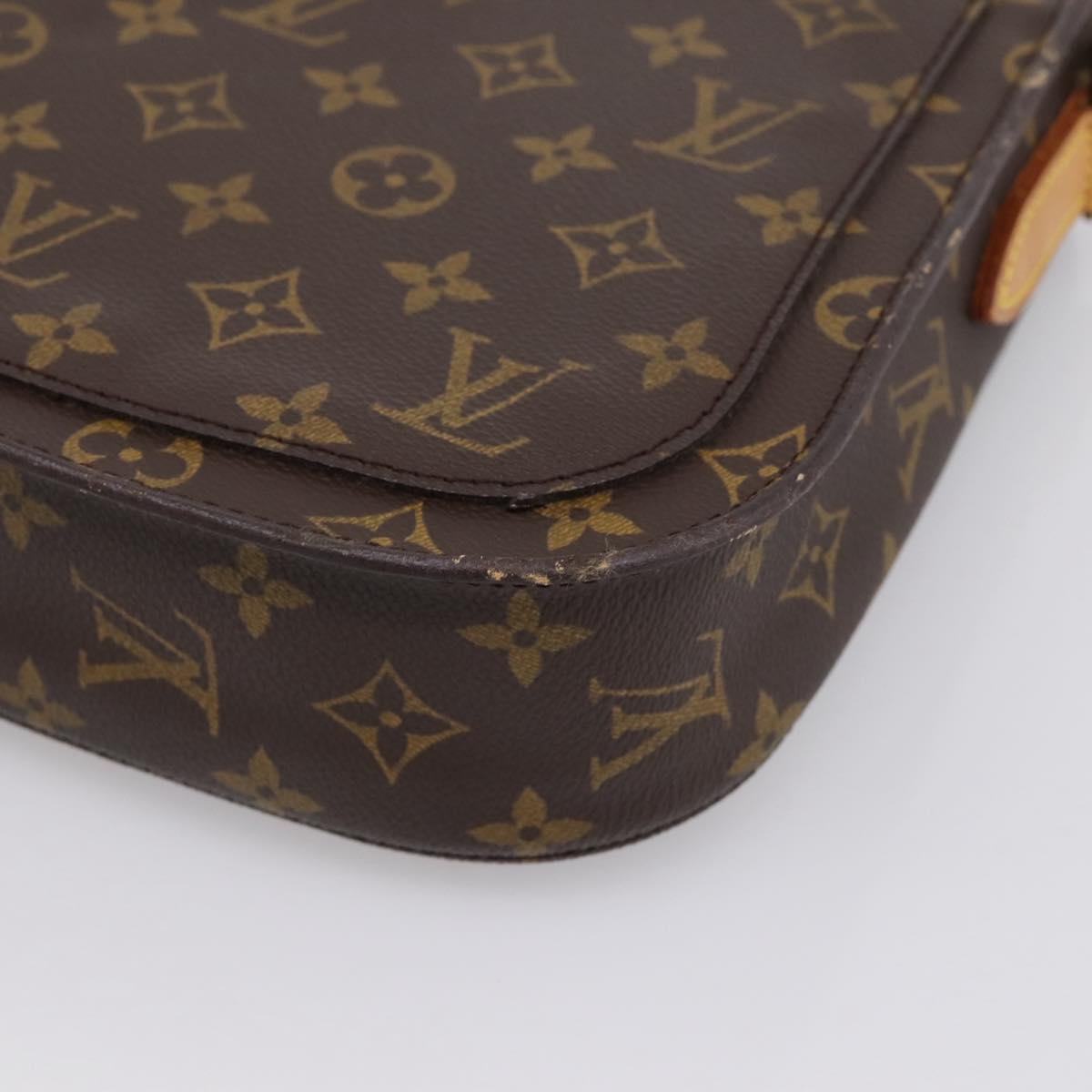LOUIS VUITTON Monogram Saint Cloud GM Shoulder Bag M51242 LV Auth 199807A