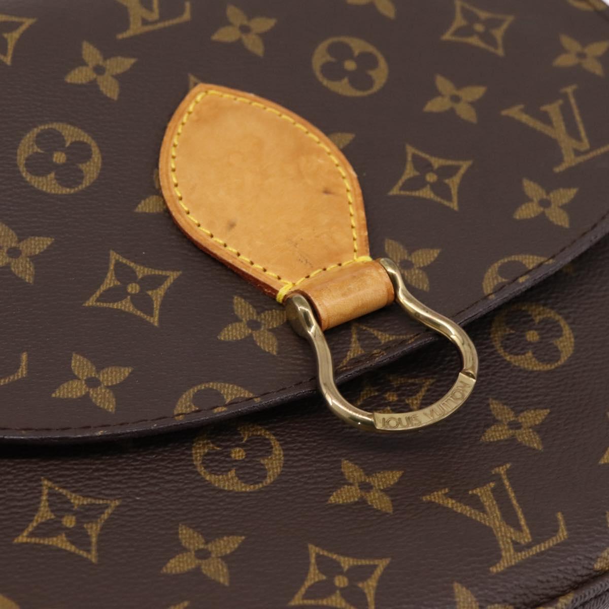LOUIS VUITTON Monogram Saint Cloud GM Shoulder Bag M51242 LV Auth 199807A