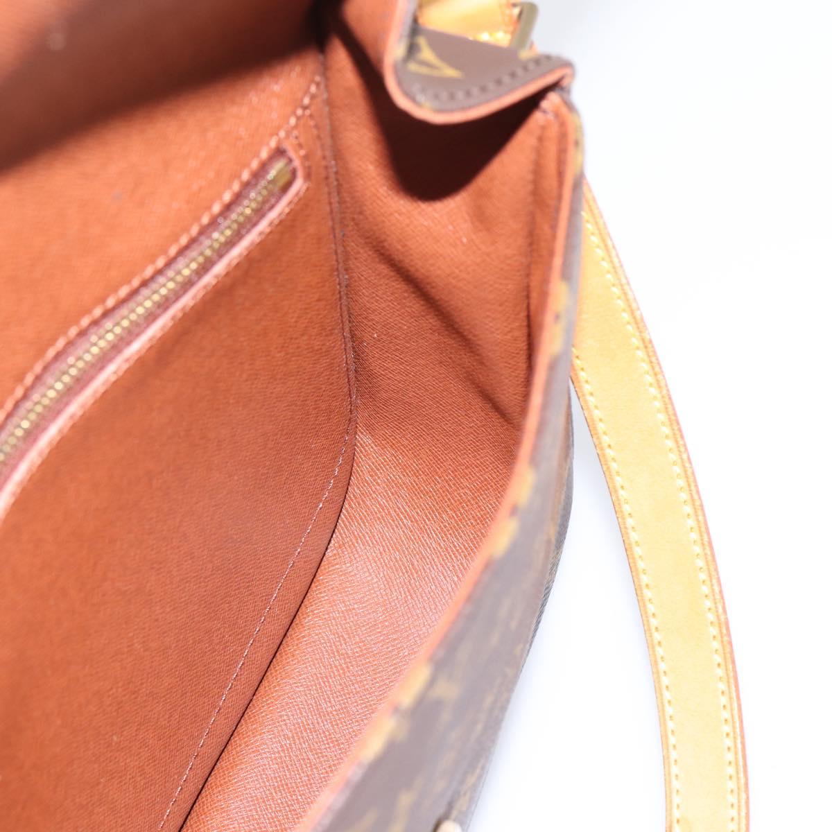 LOUIS VUITTON Monogram Saint Cloud GM Shoulder Bag M51242 LV Auth 199807A