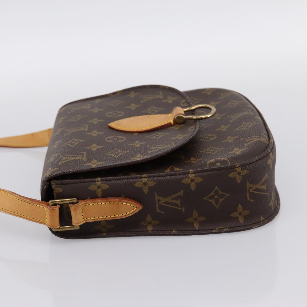 LOUIS VUITTON Monogram Saint Cloud GM Shoulder Bag M51242 LV Auth 199807A