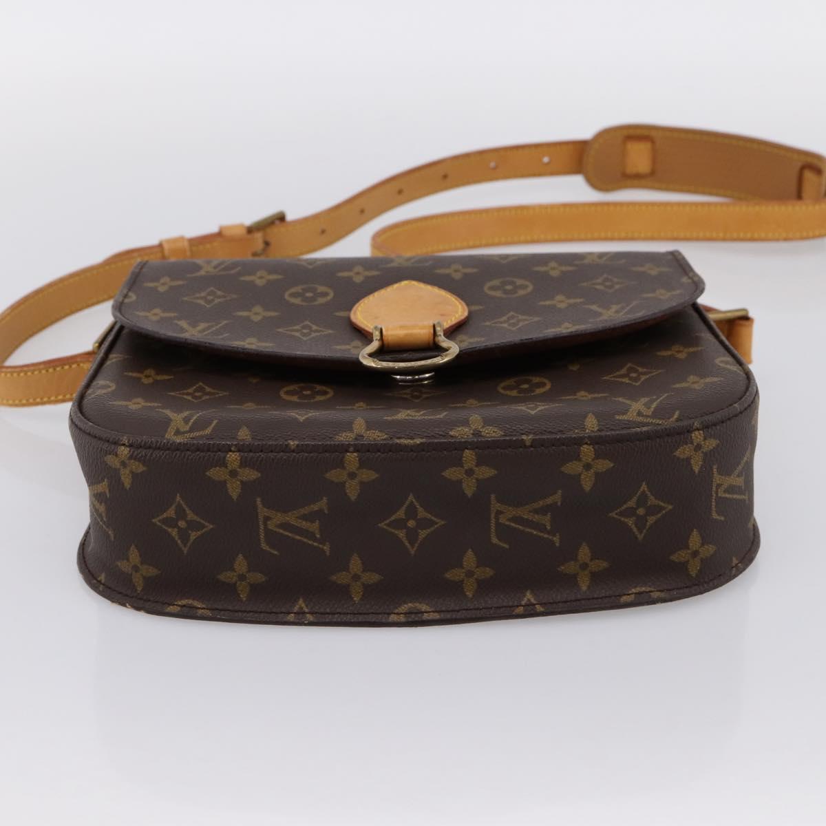 LOUIS VUITTON Monogram Saint Cloud GM Shoulder Bag M51242 LV Auth 199807A