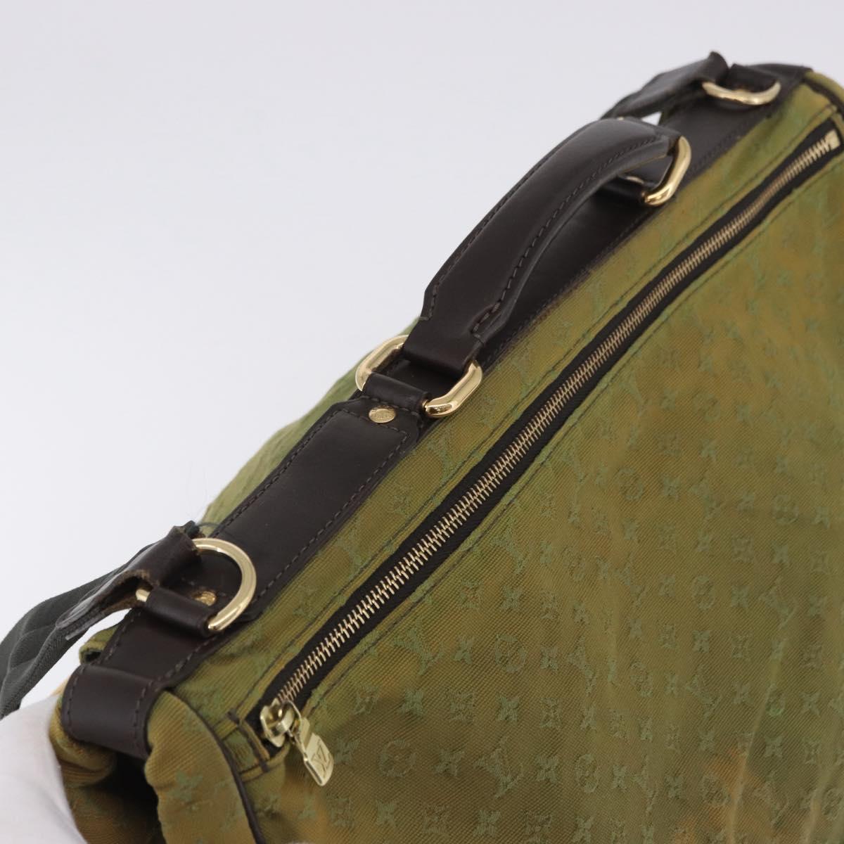 LOUIS VUITTON Monogram Mini Sac Maman Bag TST Khaki M42351 LV Auth 199817