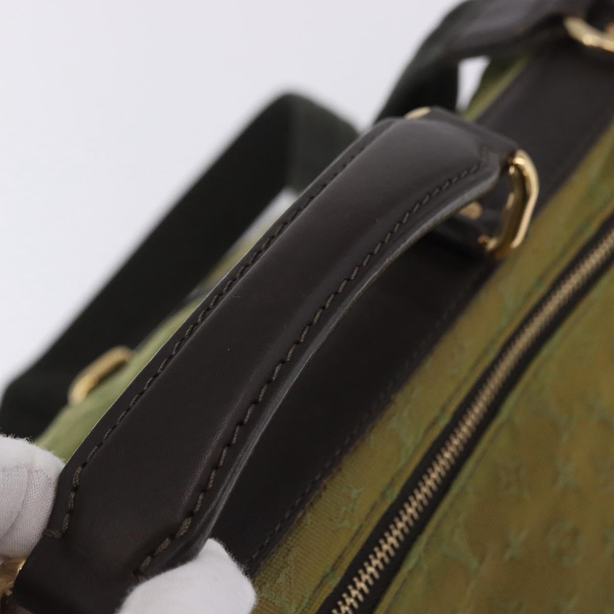 LOUIS VUITTON Monogram Mini Sac Maman Bag TST Khaki M42351 LV Auth 199817