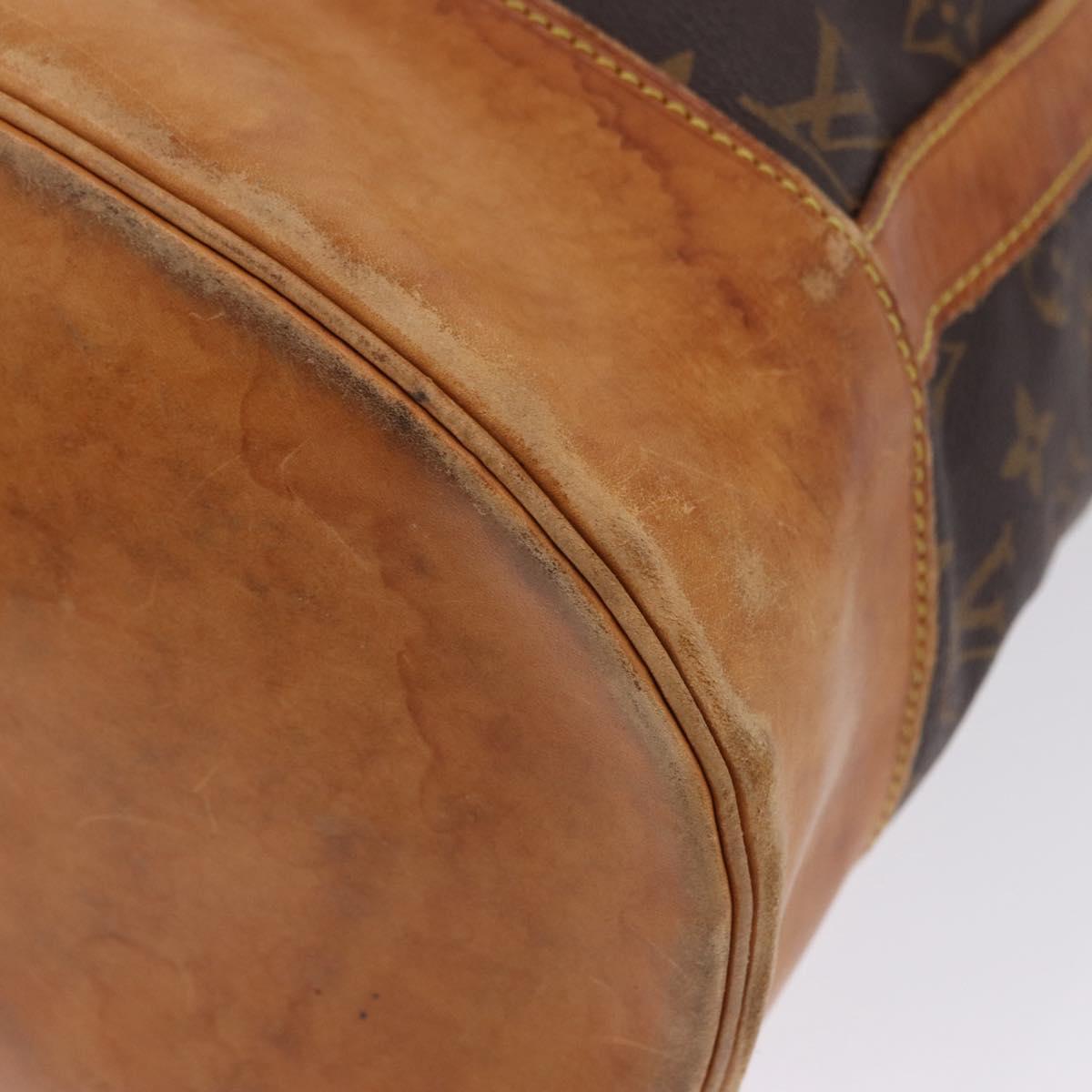 LOUIS VUITTON Monogram Randonnee GM Shoulder Bag M42244 LV Auth 199818