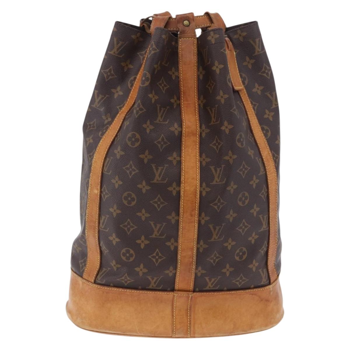 LOUIS VUITTON Monogram Randonnee GM Shoulder Bag M42244 LV Auth 199818