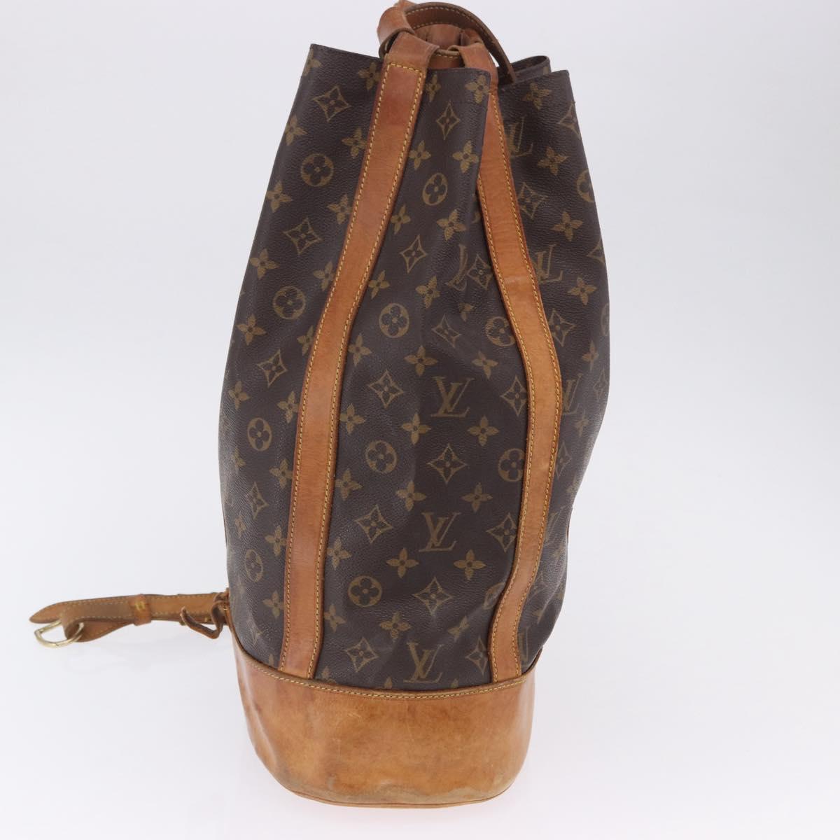 LOUIS VUITTON Monogram Randonnee GM Shoulder Bag M42244 LV Auth 199818