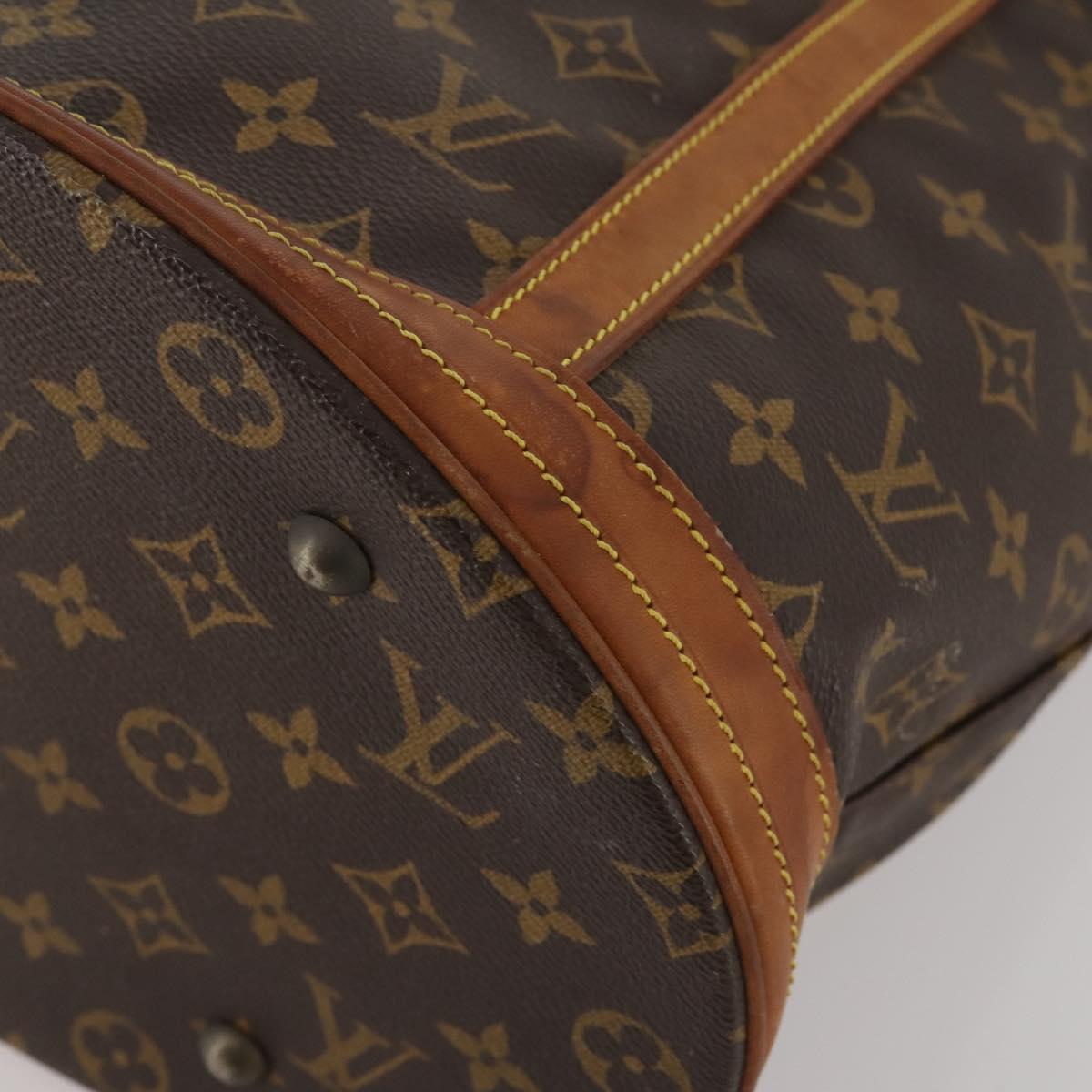 LOUIS VUITTON Monogram Bucket GM Shoulder Bag M42236 LV Auth 199819