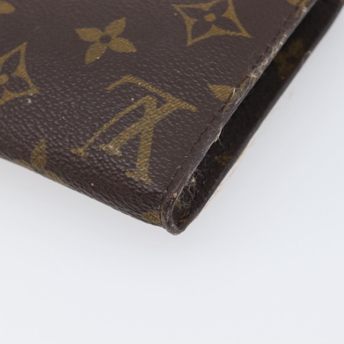 LOUIS VUITTON Monogram Bucket GM Accessory Pouch LV Auth 199820