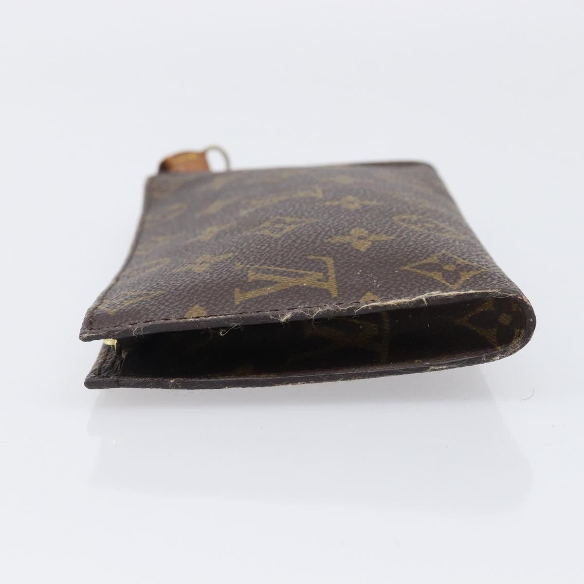 LOUIS VUITTON Monogram Bucket GM Accessory Pouch LV Auth 199820