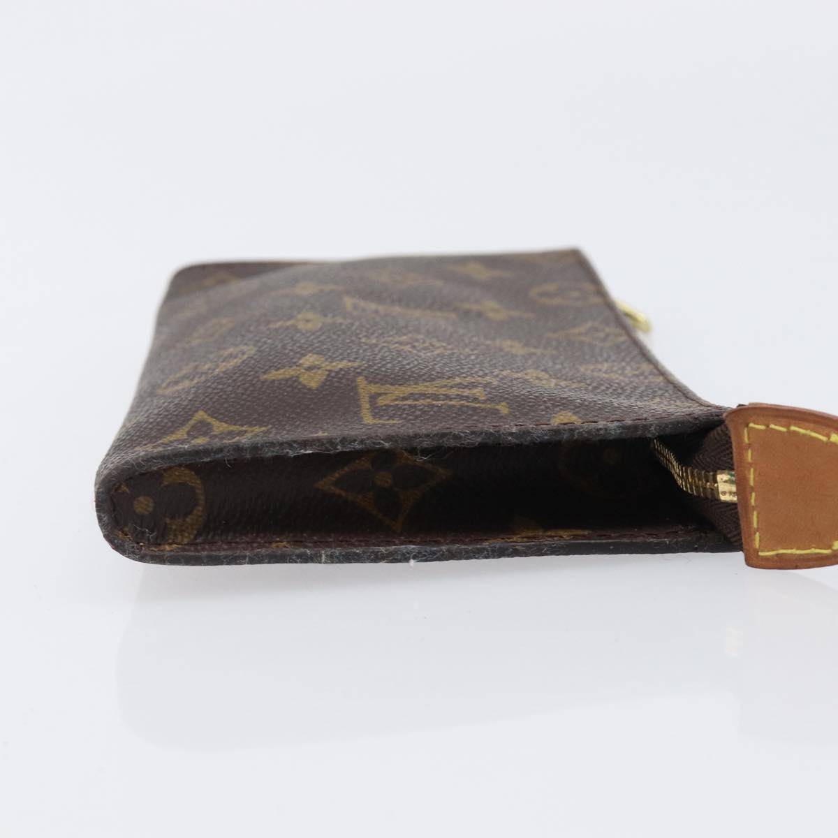 LOUIS VUITTON Monogram Bucket GM Accessory Pouch LV Auth 199821