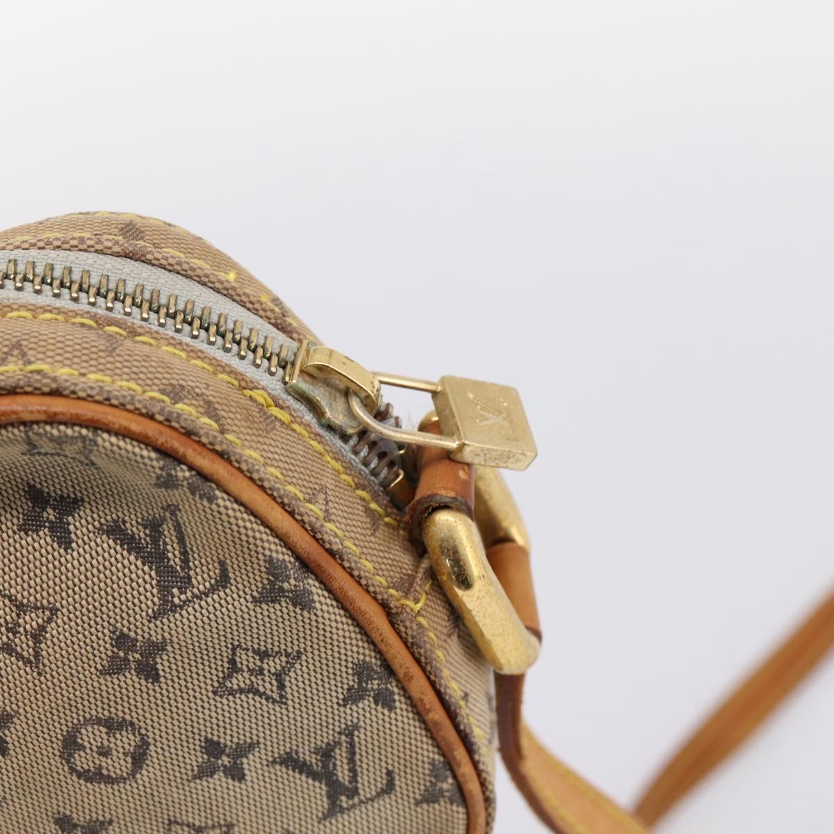 LOUIS VUITTON Monogram Mini Juliet MM Shoulder Bag Blue M92004 LV Auth 199822