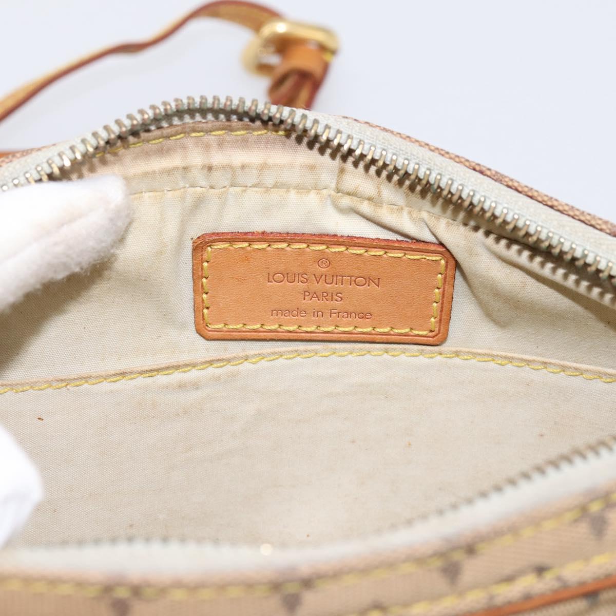 LOUIS VUITTON Monogram Mini Juliet MM Shoulder Bag Blue M92004 LV Auth 199822
