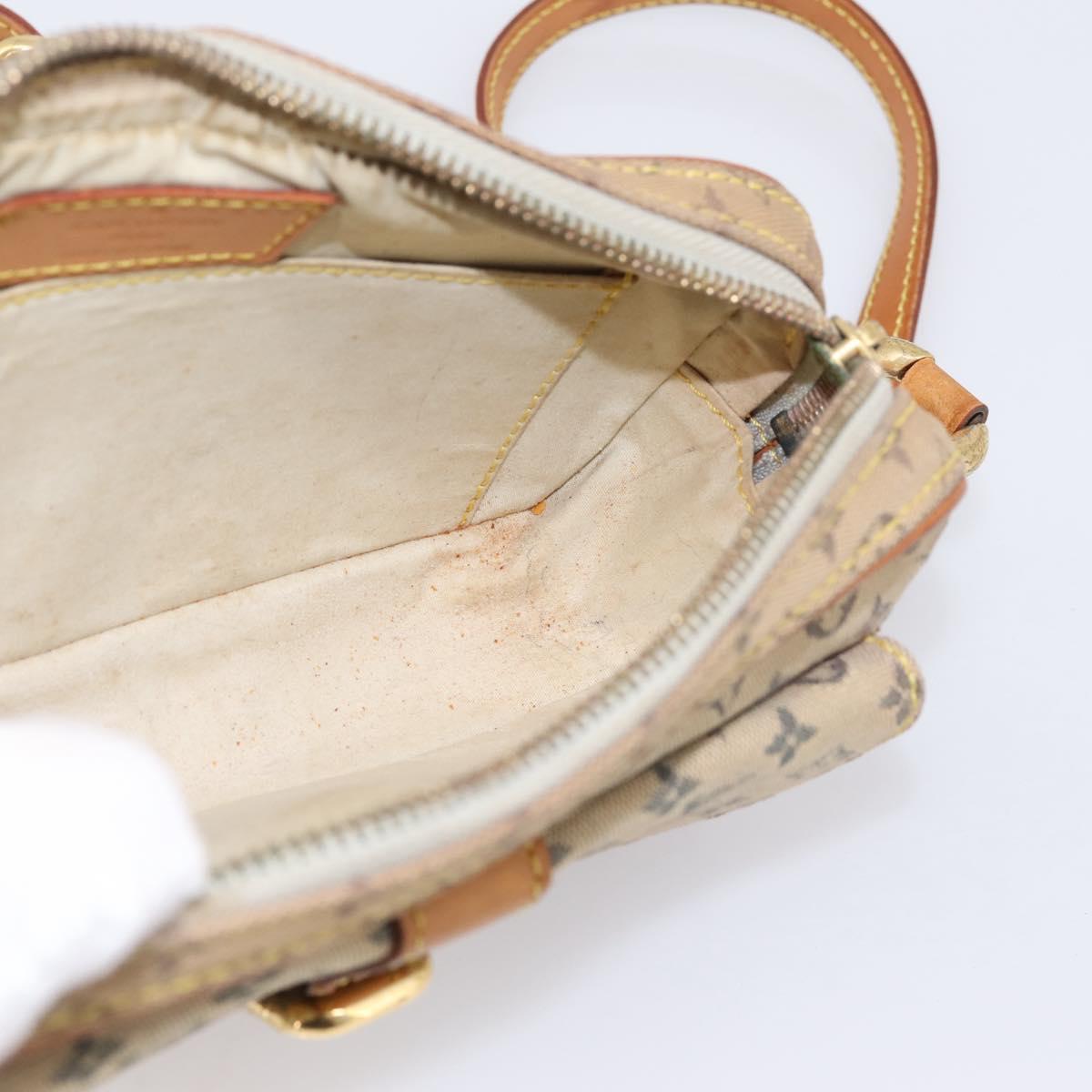 LOUIS VUITTON Monogram Mini Juliet MM Shoulder Bag Blue M92004 LV Auth 199822