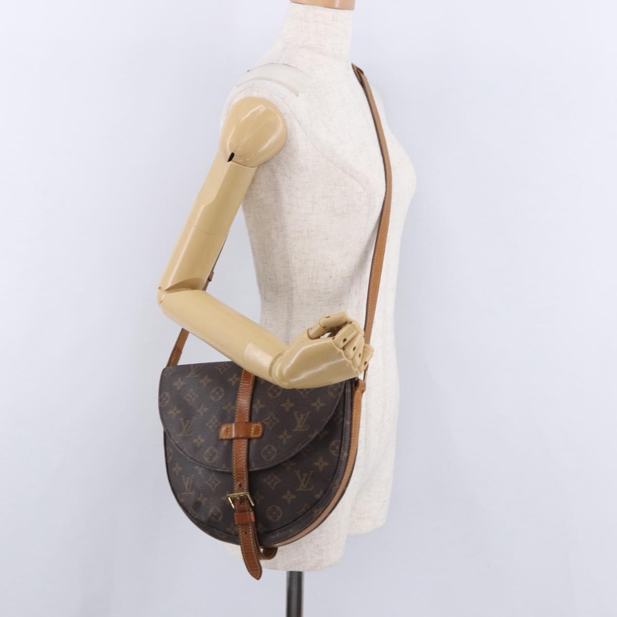 LOUIS VUITTON Monogram Chantilly GM Shoulder Bag M51232 LV Auth 199833