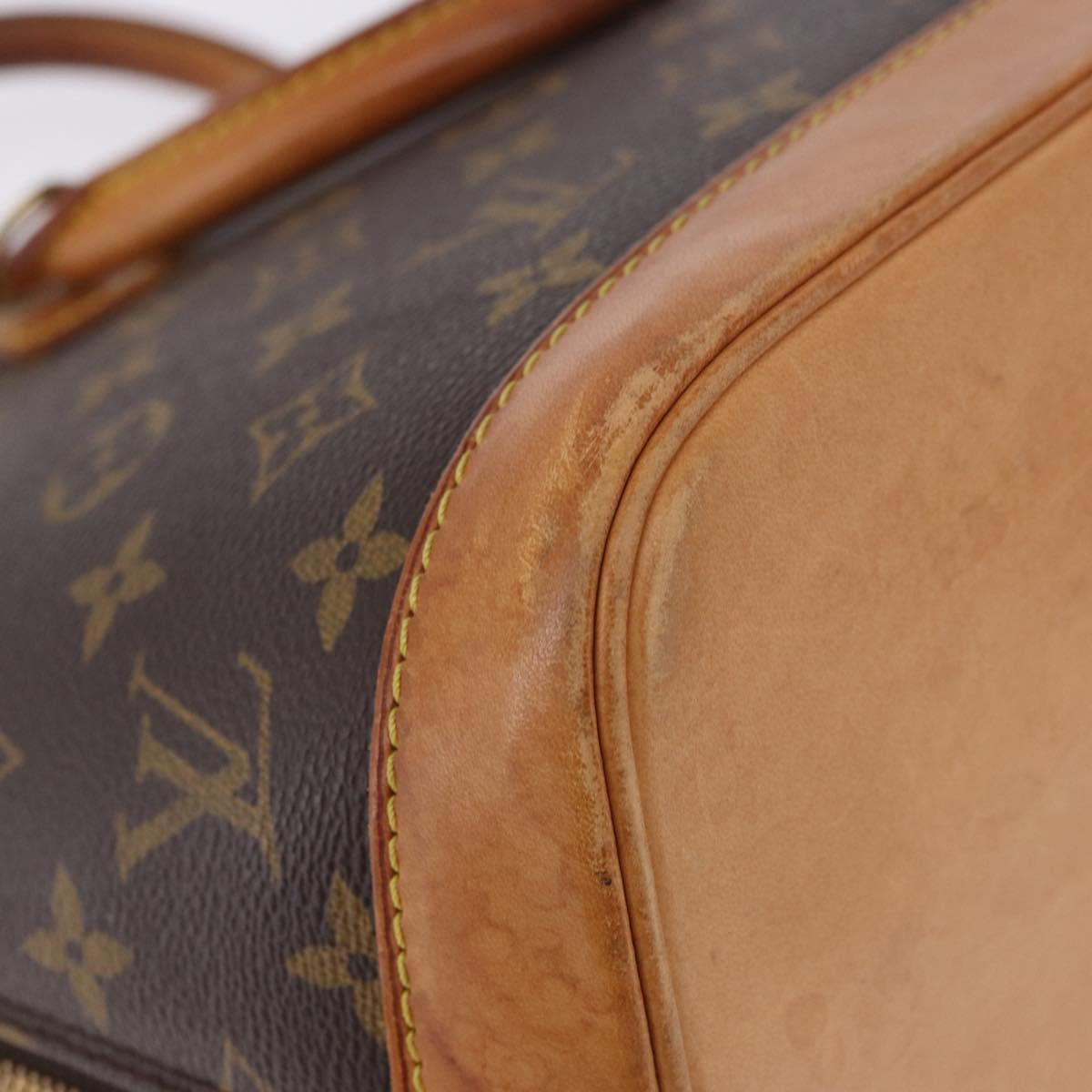 LOUIS VUITTON Monogram Alma Hand Bag M51130 LV Auth 199834A