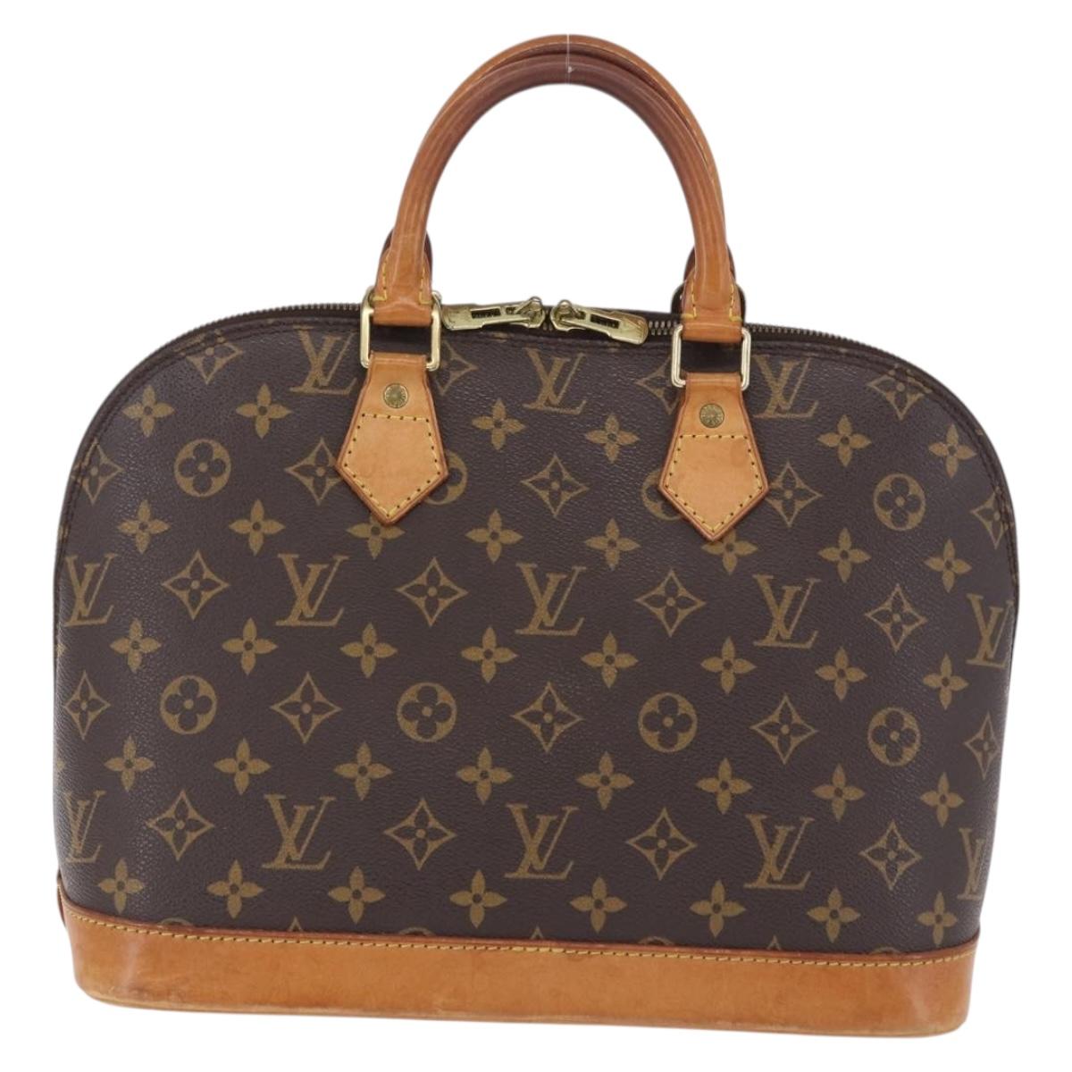 LOUIS VUITTON Monogram Alma Hand Bag M51130 LV Auth 199834A