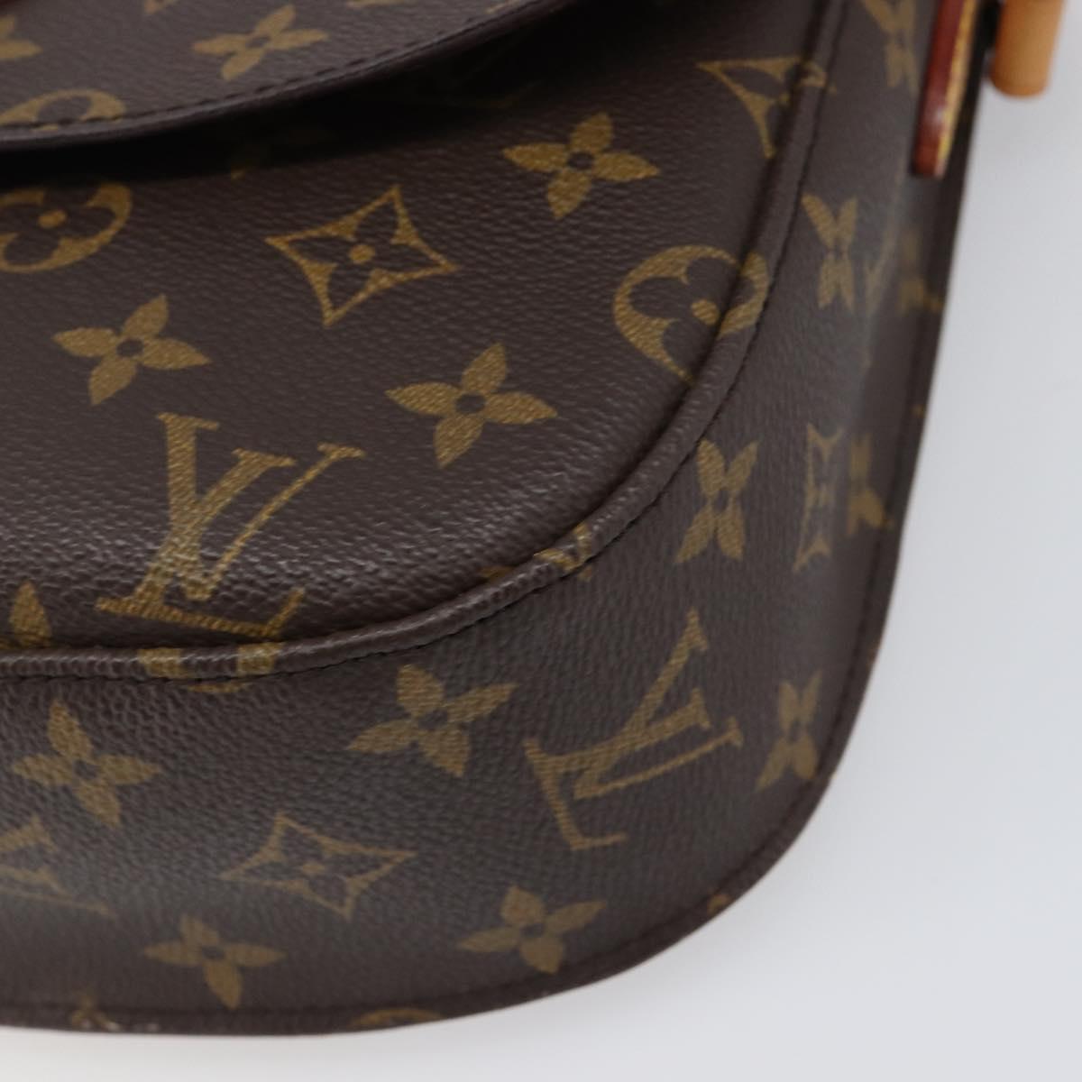 LOUIS VUITTON Monogram Saint Cloud GM Shoulder Bag M51242 LV Auth 199835A