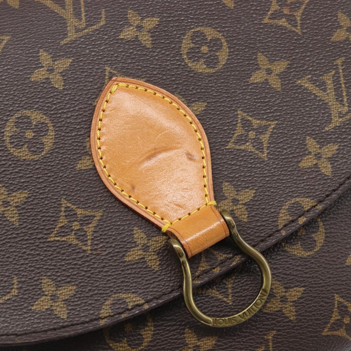 LOUIS VUITTON Monogram Saint Cloud GM Shoulder Bag M51242 LV Auth 199835A