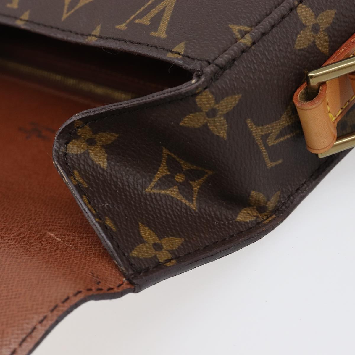 LOUIS VUITTON Monogram Saint Cloud GM Shoulder Bag M51242 LV Auth 199835A