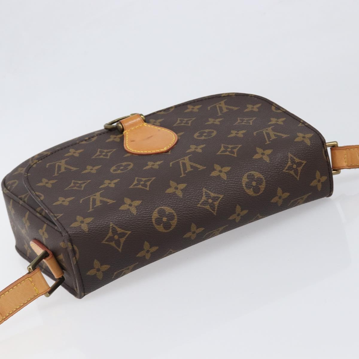 LOUIS VUITTON Monogram Saint Cloud GM Shoulder Bag M51242 LV Auth 199835A