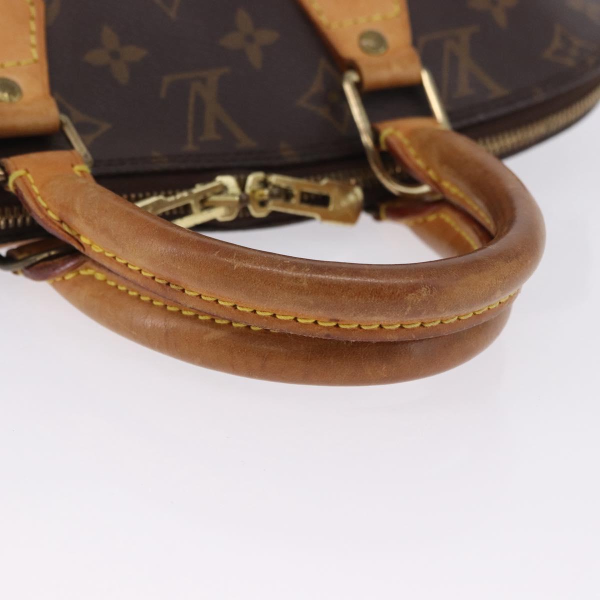 LOUIS VUITTON Monogram Alma Hand Bag M51130 LV Auth 199838