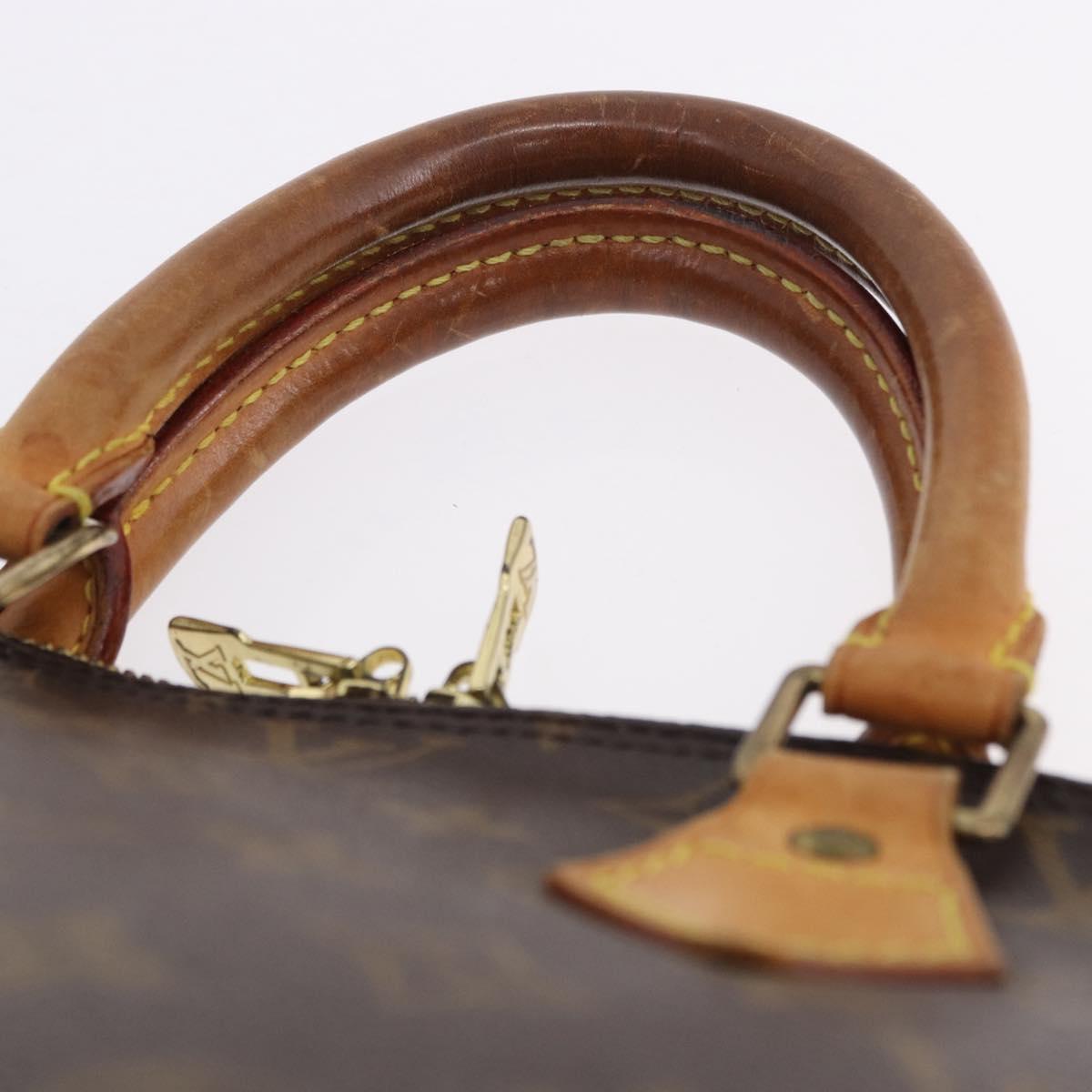LOUIS VUITTON Monogram Alma Hand Bag M51130 LV Auth 199838