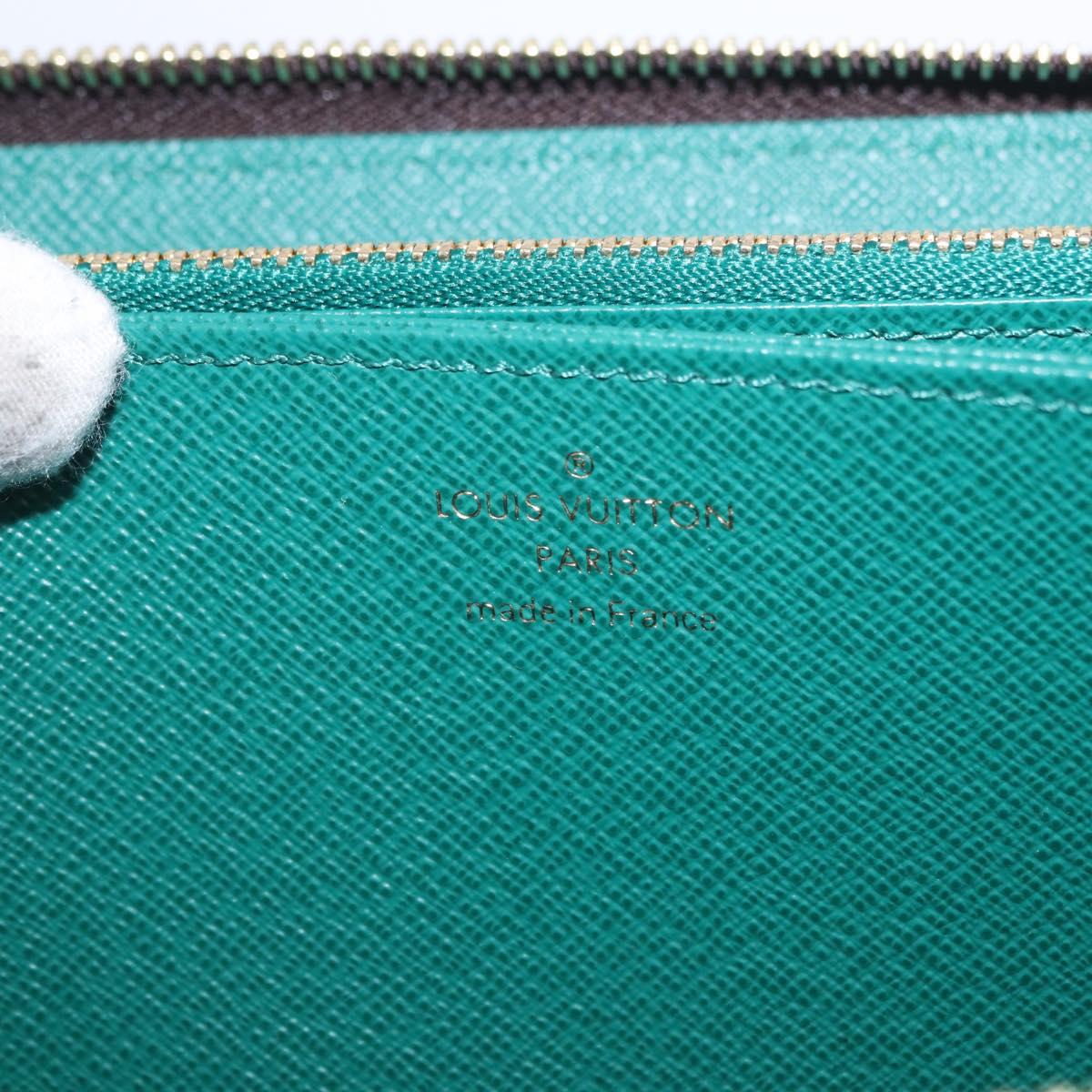 LOUIS VUITTON Monogram sun yitian Zippy Wallet Wallet M83689 LV Auth 199848SAM