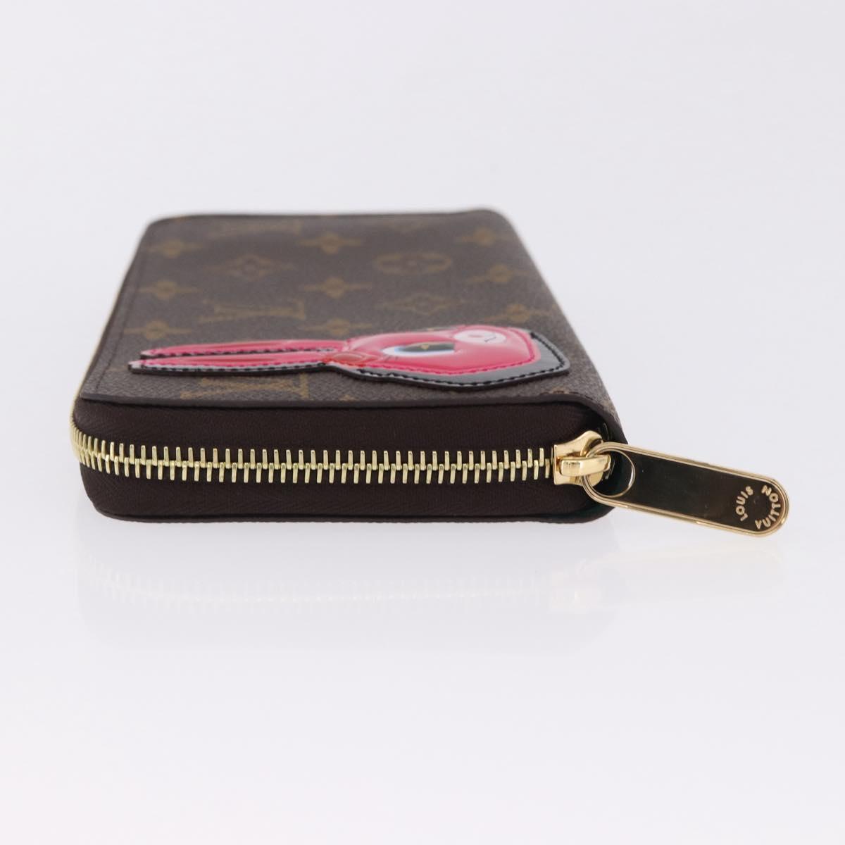 LOUIS VUITTON Monogram sun yitian Zippy Wallet Wallet M83689 LV Auth 199848SAM