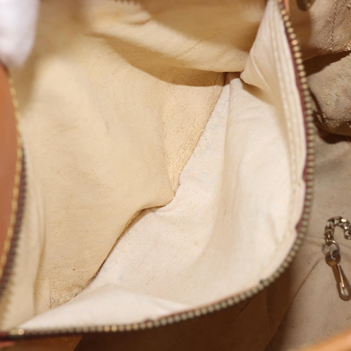 LOUIS VUITTON Monogram Bucket PM Shoulder Bag M42238 LV Auth 199861