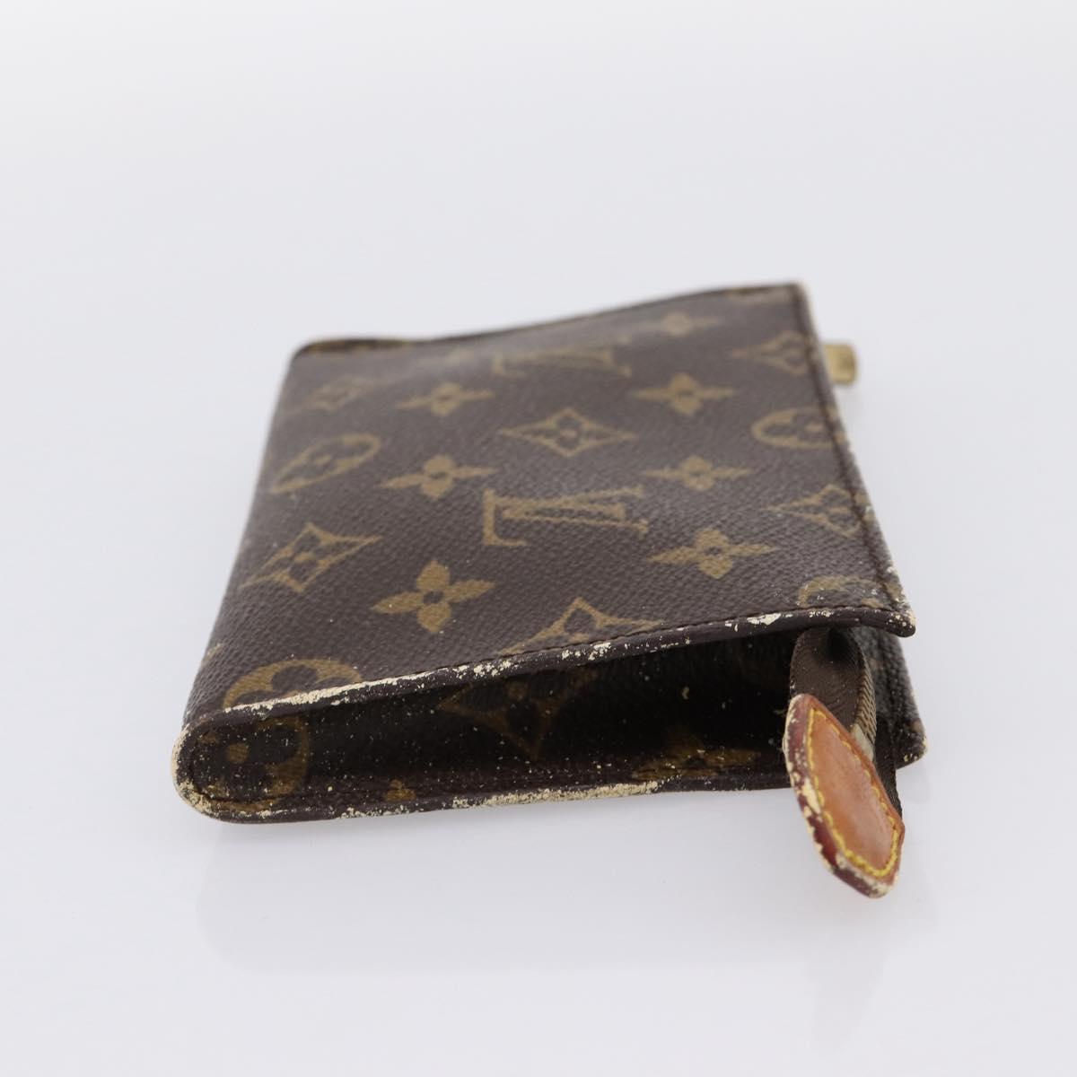 LOUIS VUITTON Monogram Bucket PM Accessory Pouch LV Auth 199862