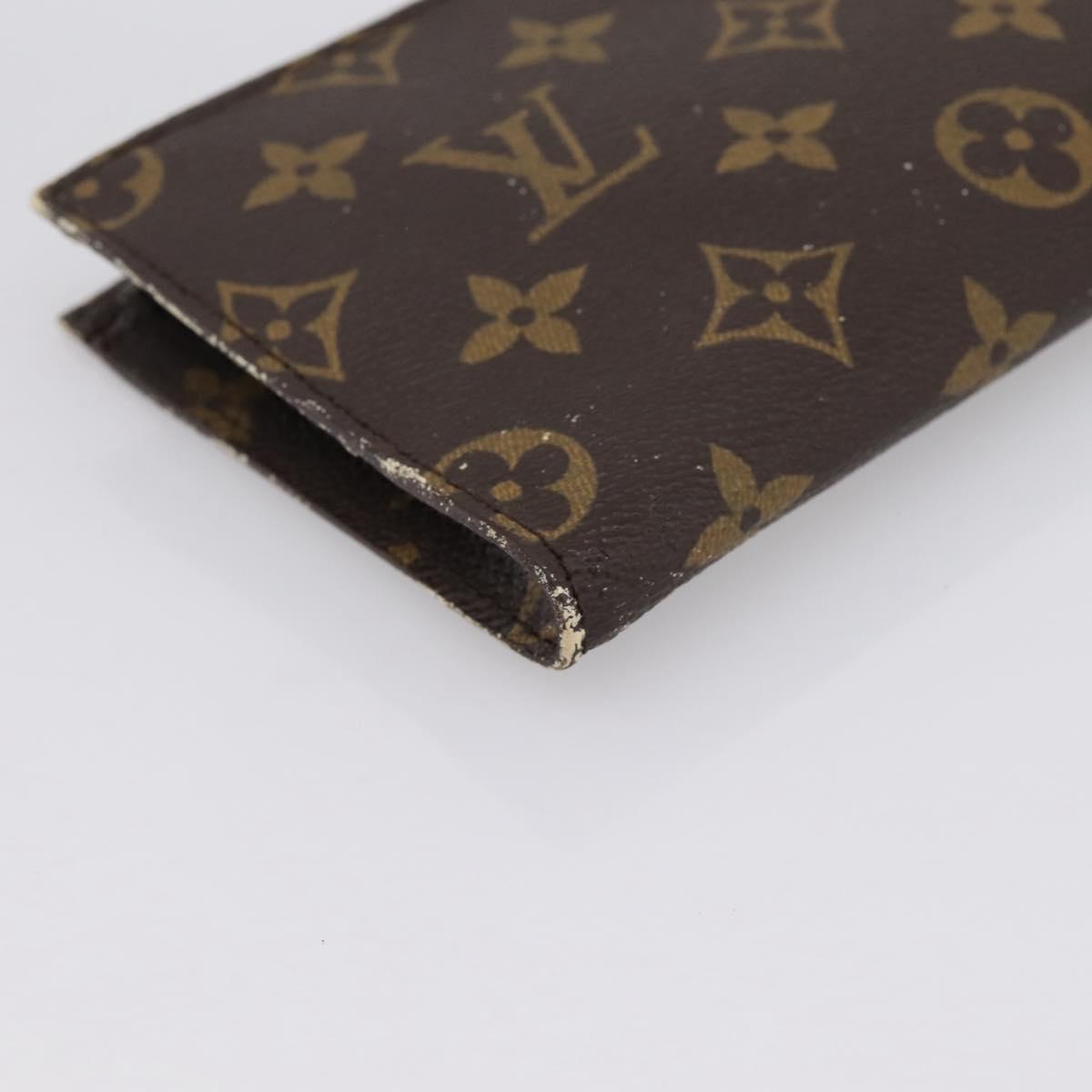 LOUIS VUITTON Monogram Bucket PM Accessory Pouch LV Auth 199862