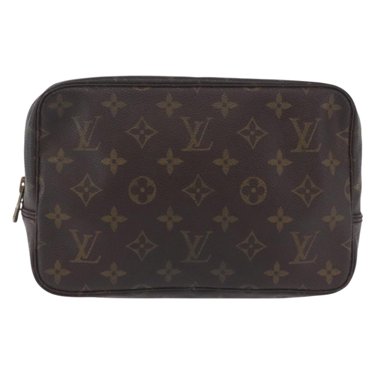LOUIS VUITTON Monogram Trousse Toilette 23 Clutch Bag M47524 LV Auth 199867