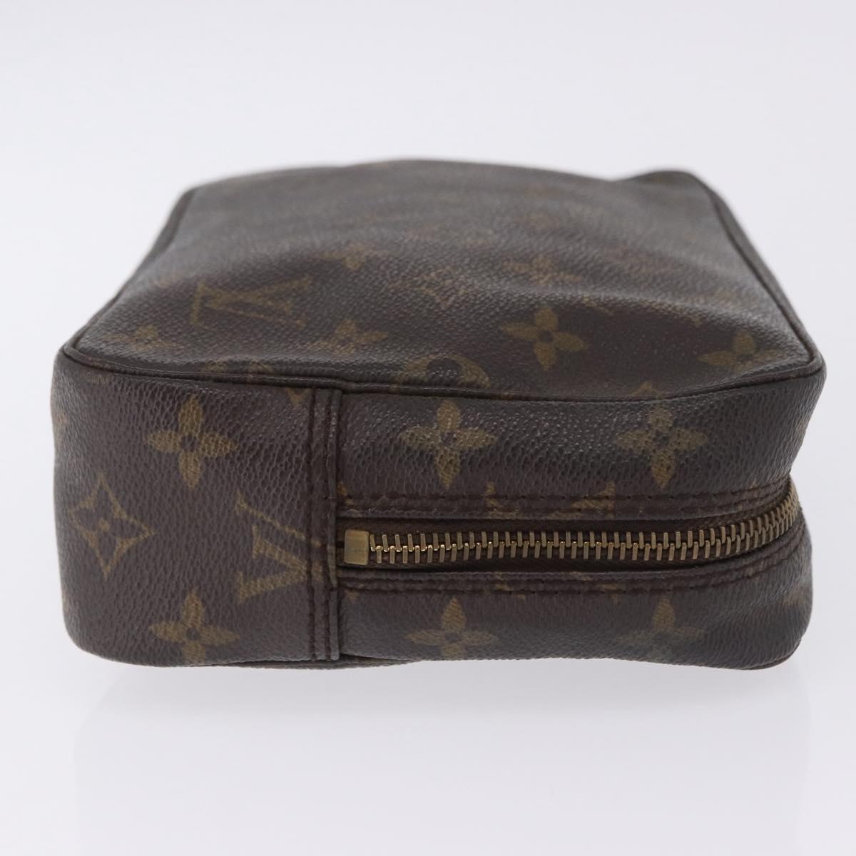 LOUIS VUITTON Monogram Trousse Toilette 23 Clutch Bag M47524 LV Auth 199867