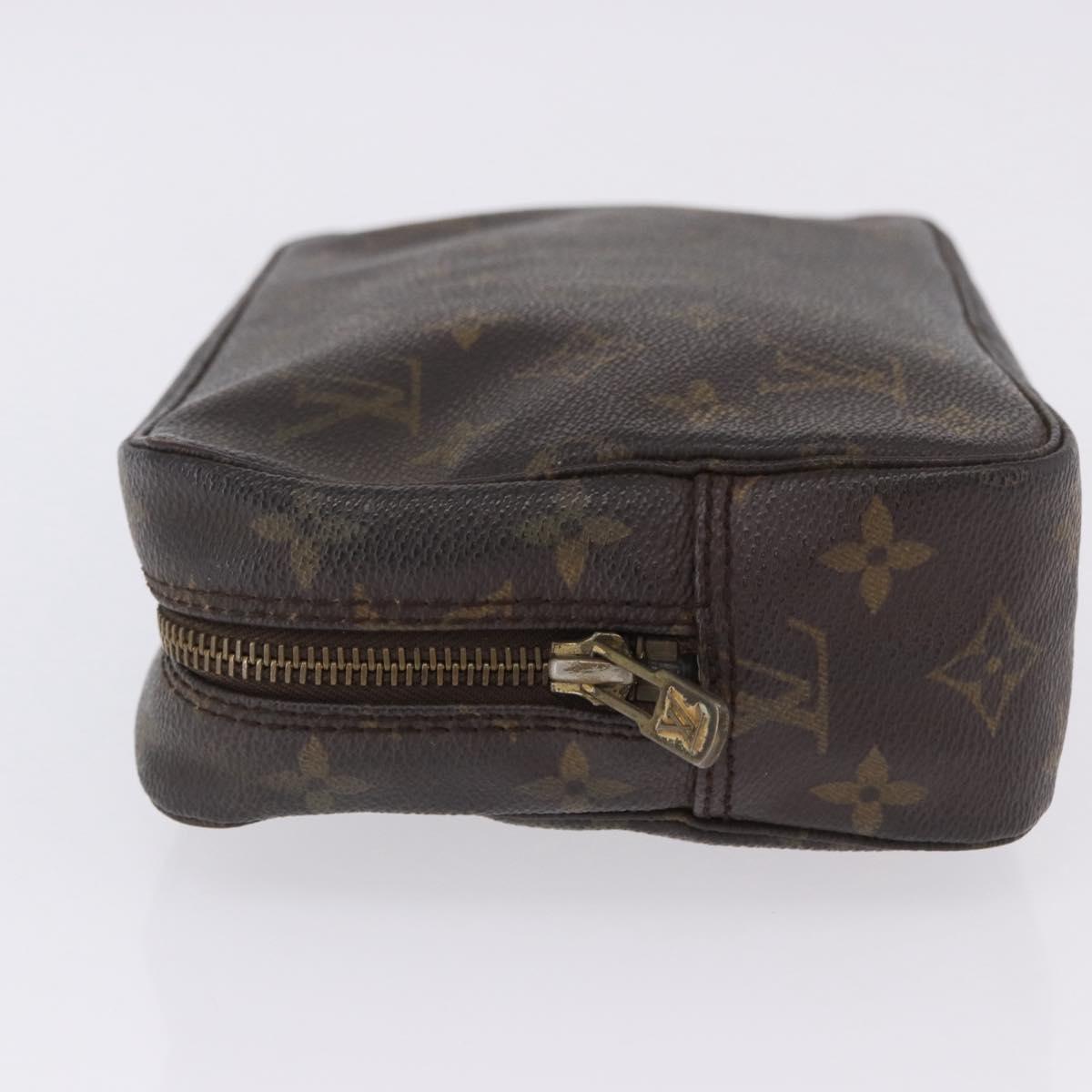 LOUIS VUITTON Monogram Trousse Toilette 23 Clutch Bag M47524 LV Auth 199867